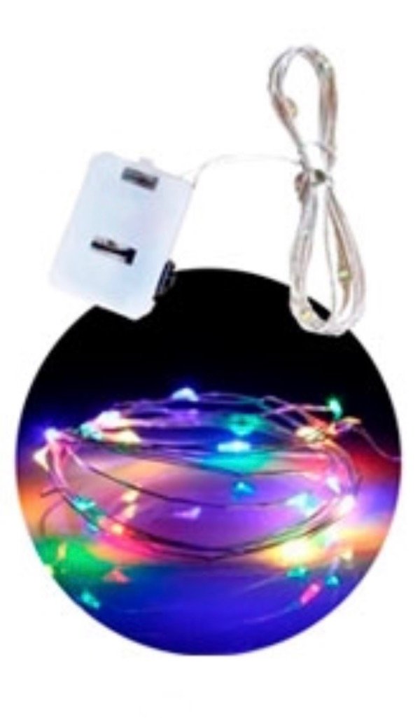 Producto - GIRNALDA MICROLED MULTICOLOR ALAMBRE 10 luces