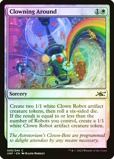 Producto - Clowning Around Foil  Unfinity