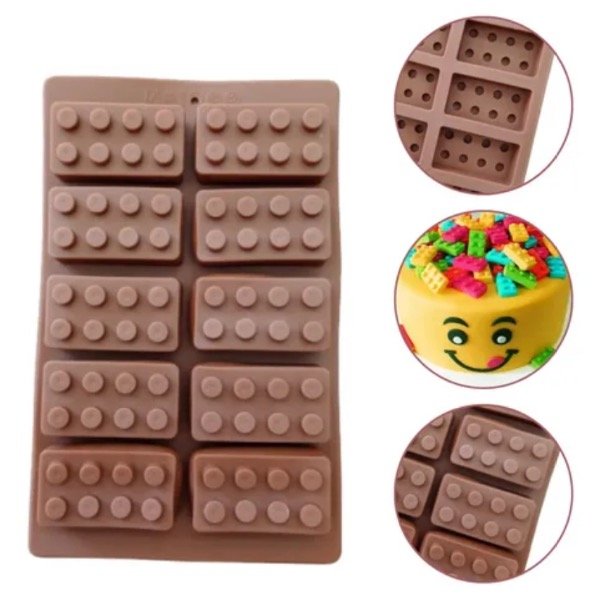 Producto - MOLDE SILICONA BLOQUES LEGO