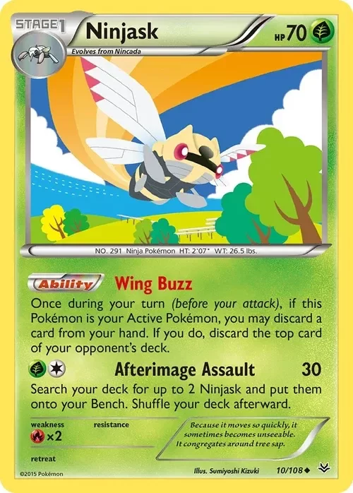 Producto - Ninjask - 10/108 - Roaring Skies