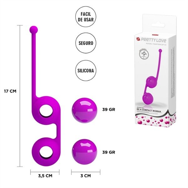 Producto - BOLITAS KEGEL CON BOLITAS INTERNAS PARA ESTIMULACION