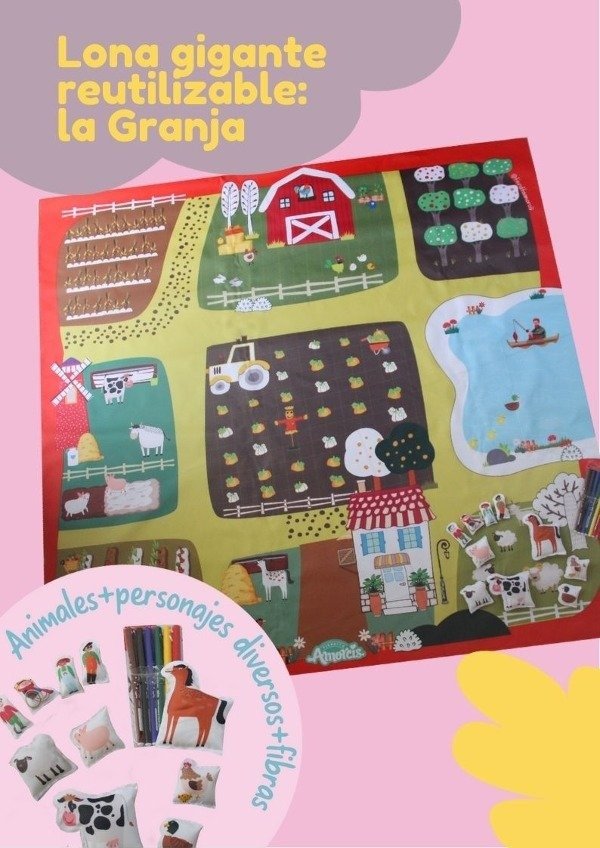 Producto - LONA GRANJA AMIGABLE