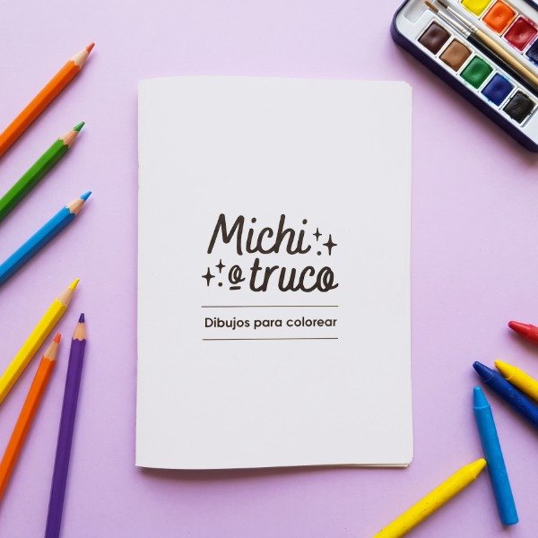 Producto - Libro para colorear Michi o Truco - 0