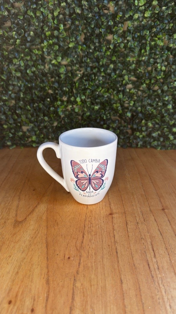 Producto - Taza bombe mariposa lila
