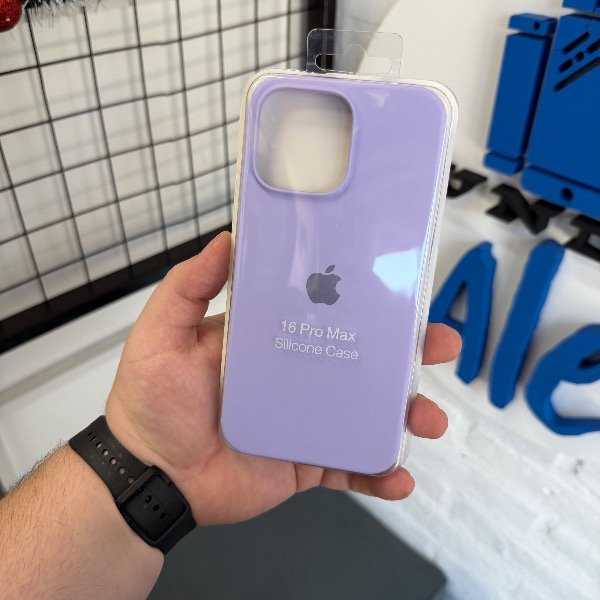 Producto - Silicone Case Violeta Pastel - iPhone 16 Pro Max