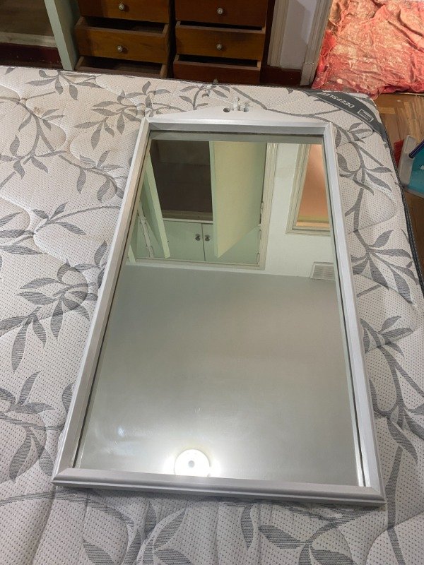 Producto - ESPEJO MARCO BLANCO 45x90 #10328