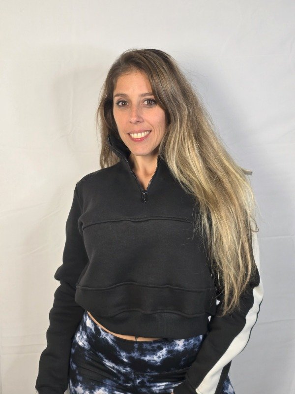 Producto - BUZOS FRIZADOS CORTO MEDIO CIERRE
