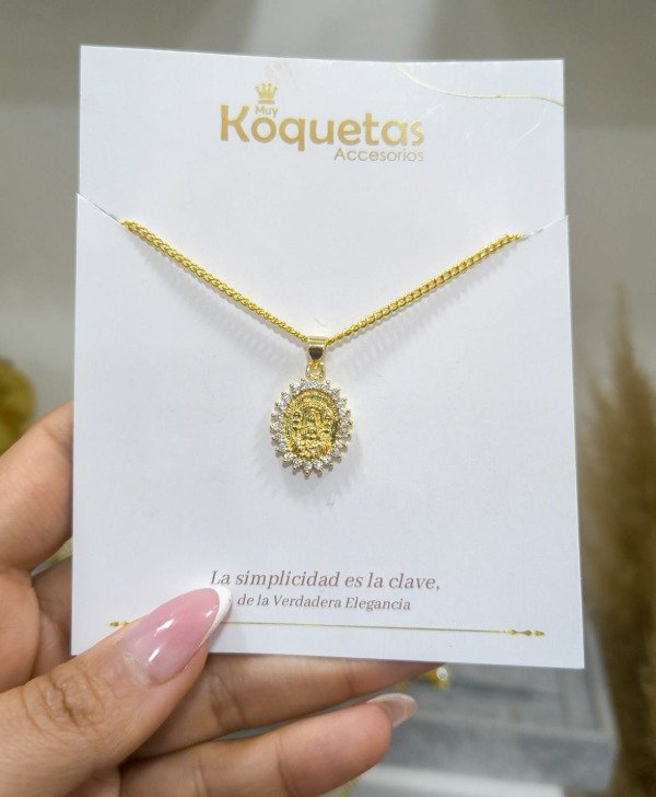 Producto - Virgen de Coromoto en Goldfilled 2 - 1