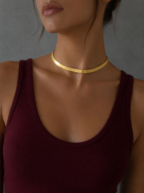 Producto - Collar Nenu gold acero quirurgico
