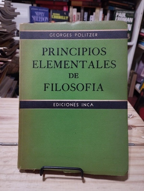 Producto - PRINCIPIOS ELEMENTALES DE FILOSOFÍA - Georges Politzer