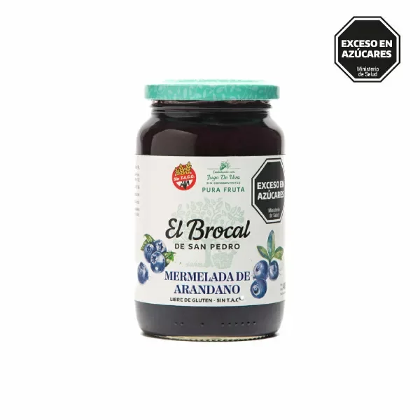 Producto - Mermelada Light de Arándanos El Brocal 400gr
