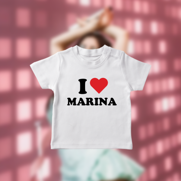 Producto - Baby Tee- i love marina