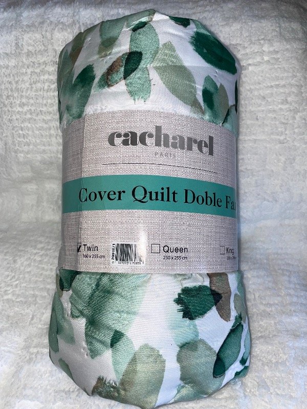 Producto - Cobertor TWIN Cacharel SIN FUNDA - 1