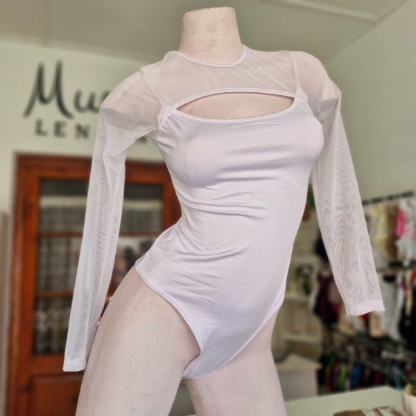 Producto - Body detalle en busto lycra - talle único