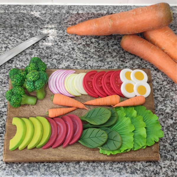Producto - Comiditas de juguete Set Ensalada (sin stock, a pedido) - 3