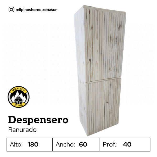 Producto - DESPENSERO RANURADO 60