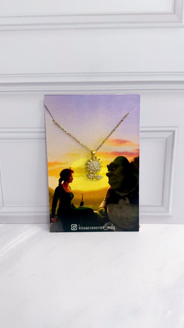 Producto - Collar girasol giratorio Shrek