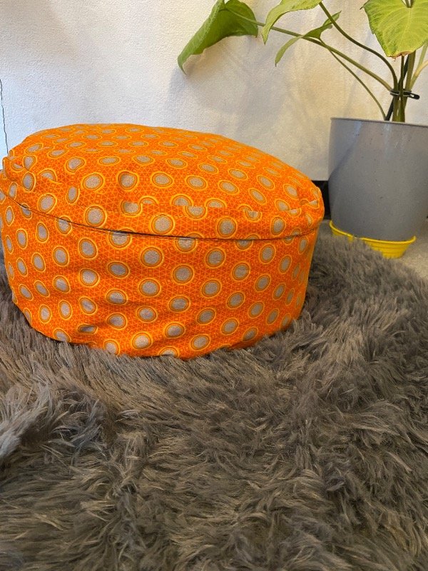 Producto - Almohadón de piso Marroquí tonos naranja - 1