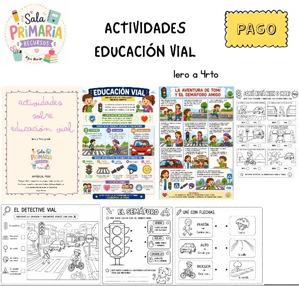 Producto - Educación vial actividades