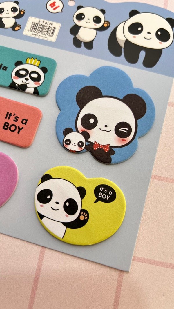 Producto - Sticky note panda celeste - 3