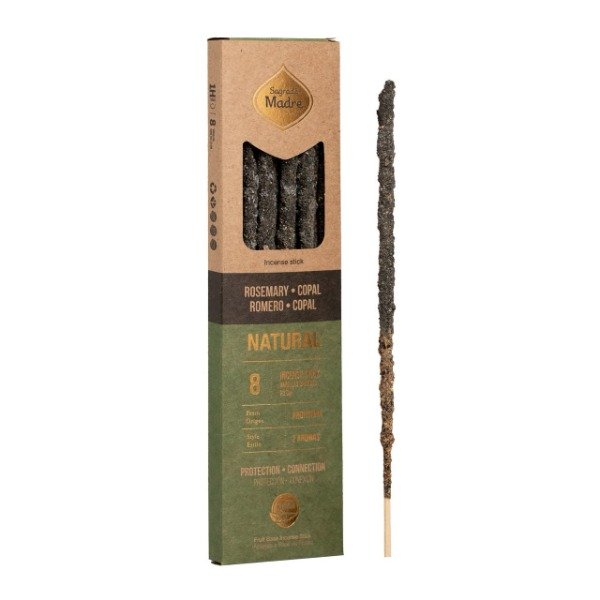 Producto - Dos Aromas Natural - Caja x 8 - Copal-Romero