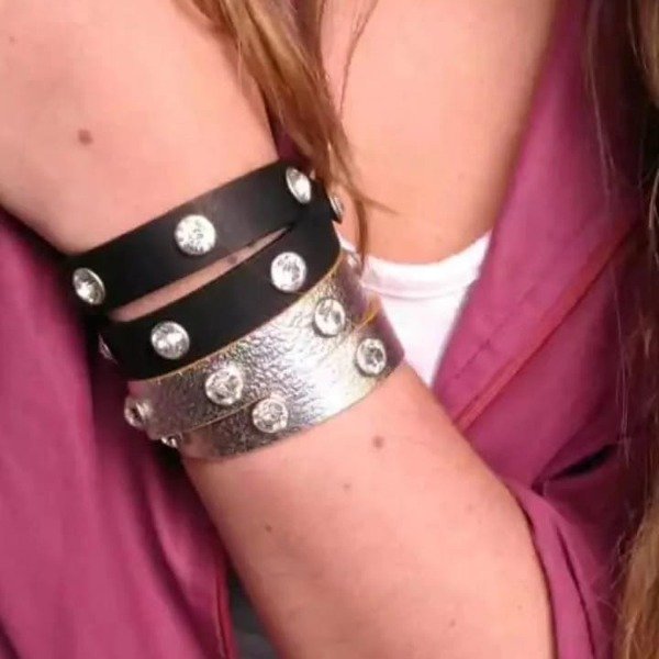 Producto - Brazalete doble vuelta Plata