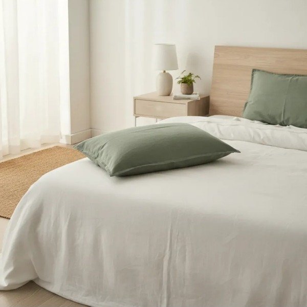 Producto - Almohadón Esencia Verde Malva 50x70 - 8