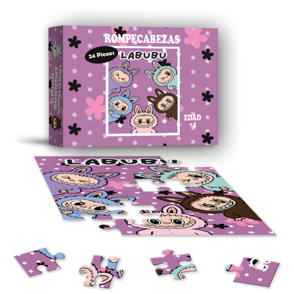Producto - Rompecabezas 24 piezas Labubu jgo 1