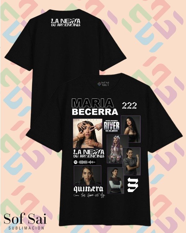 Producto - Remera Maria B COLLAGE