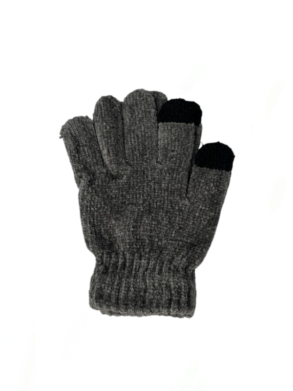 Producto - Guantes tactil gris topo