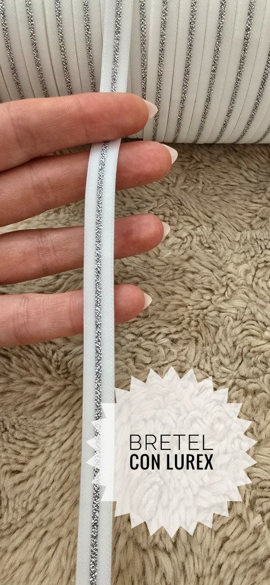 Producto - Bretel blanca con rayita