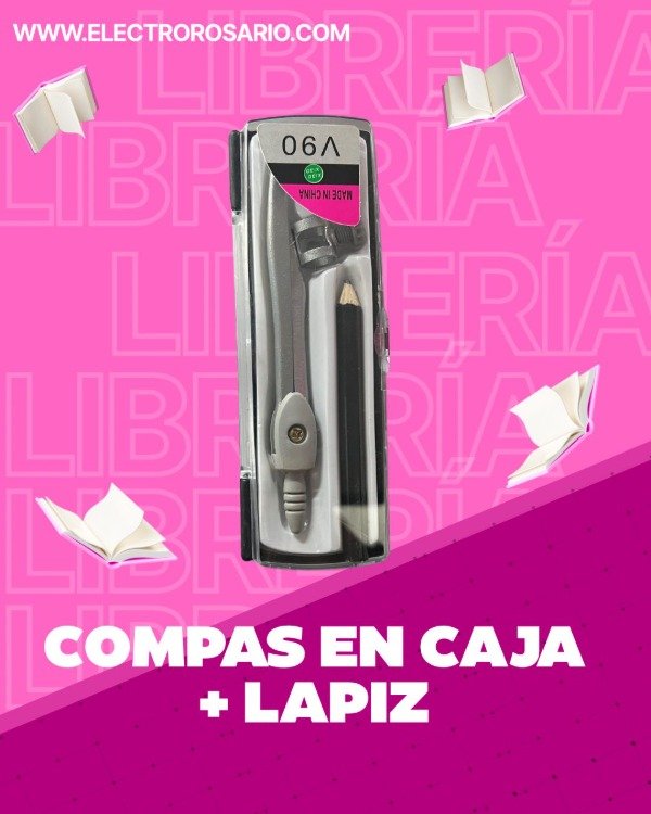 Producto - COMPAS EN CAJA + LAPIZ
