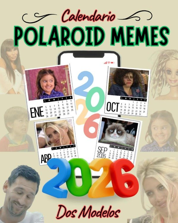 Producto - CALENDARIO POLAROID