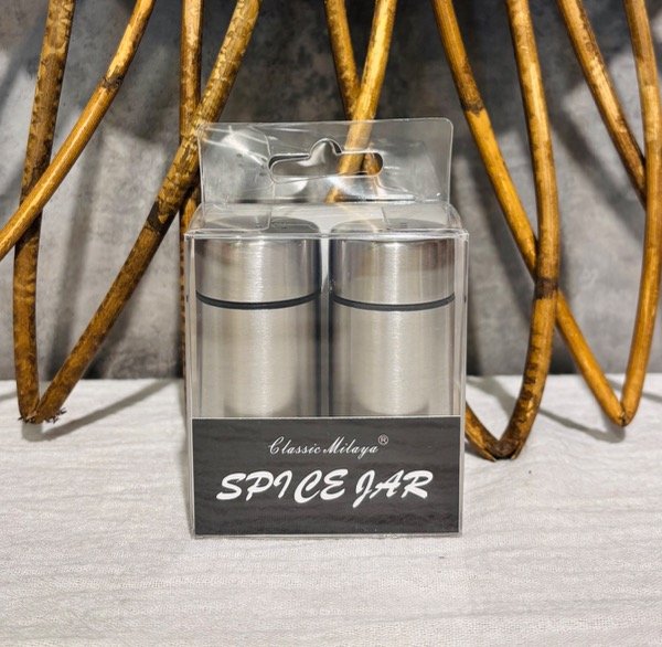 Producto - Salero/pimentero set acero