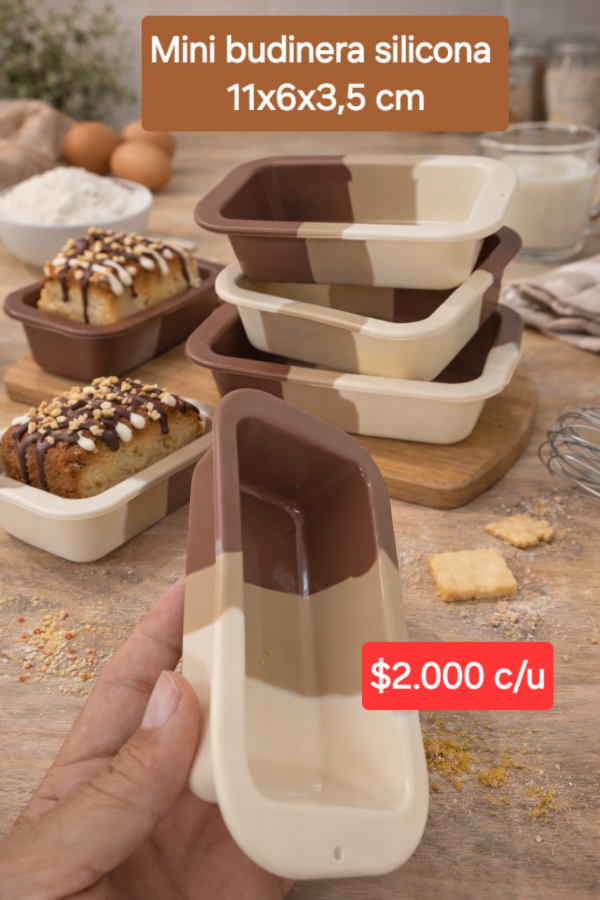 Producto - Mini budinera individual de silicona