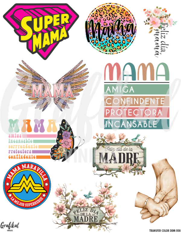Producto - Transfer Color Dia de la Madre 008