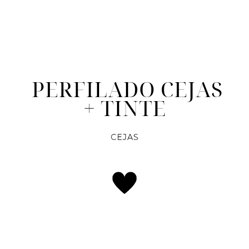 Producto - Perfilado de cejas+Tinte