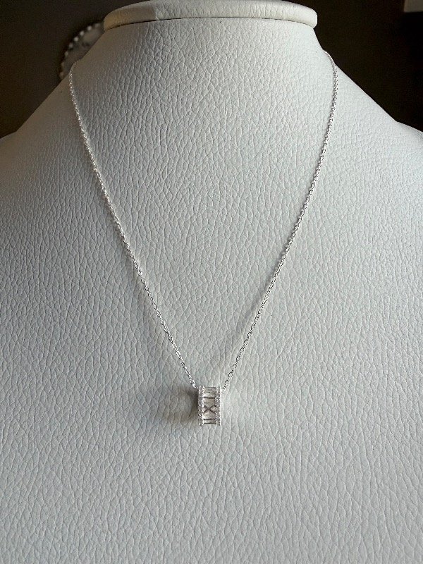 Producto - Collar rueda Romana plata 925