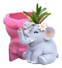 Producto - Molde de silicona Maceta Elefante xxl