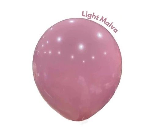 Producto - Globos Latex Light Malva  - Pop Balloon x50 Intense 12"