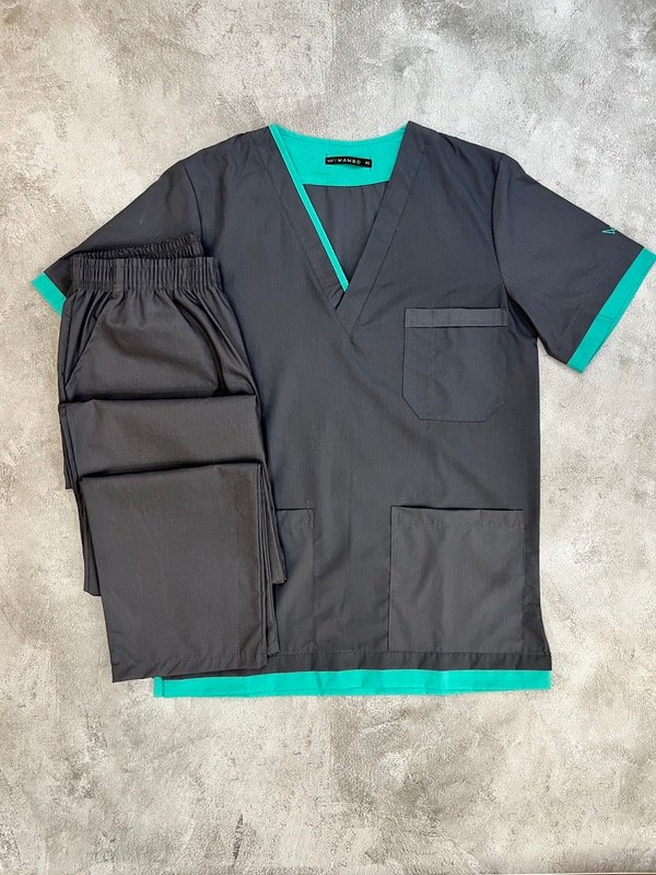 Producto - POLO (Gris Topo detalle Verde)