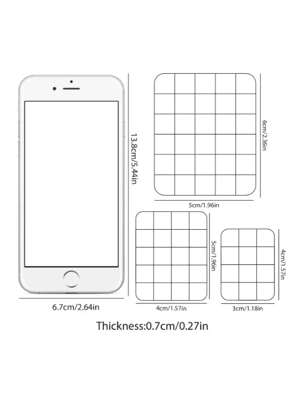 Producto - Kit de 3 bases de metacrilato - 4