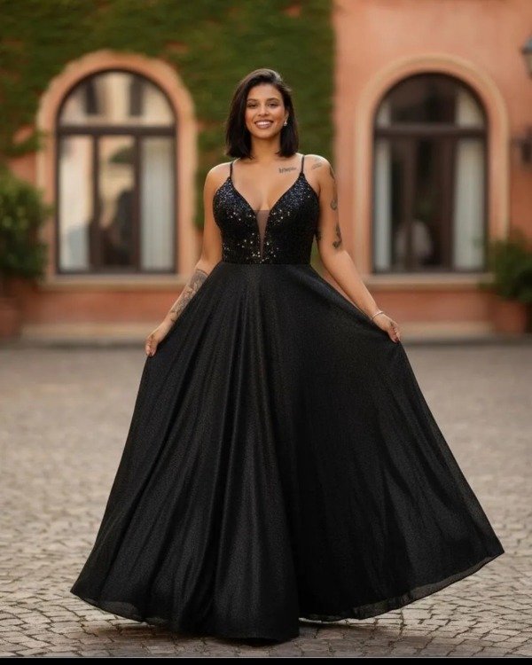 Producto - Vestido largo de gala Impactante Madrinas