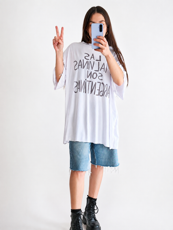 Producto - REMERON MALVINAS UNISEX OVERSIZE