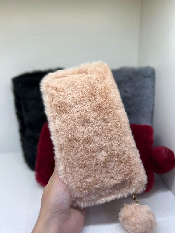 Producto - BILLETERA PELUCHE - ROSA