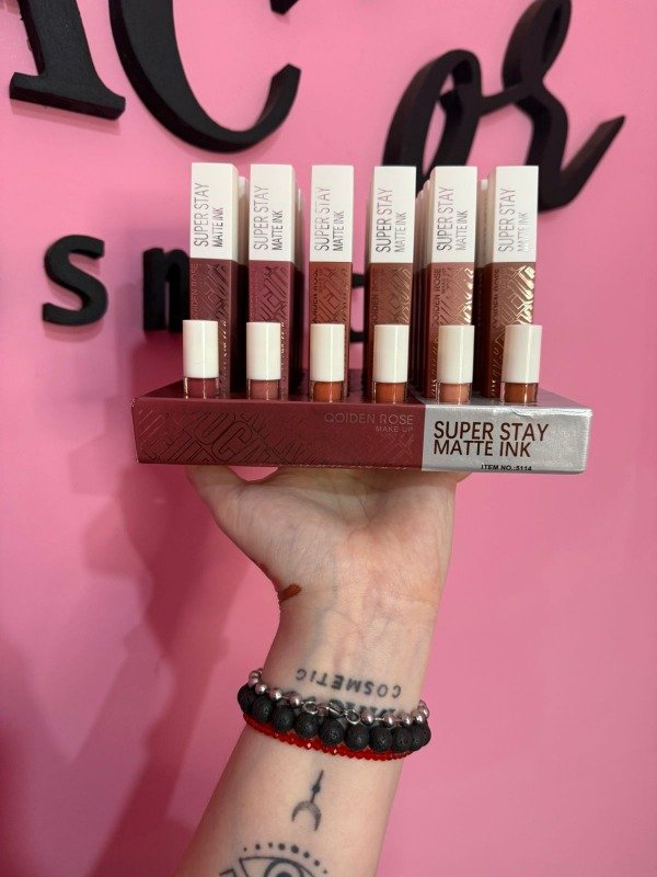 Producto - Labial liquido matte Qoiden Rose Superstay - 0