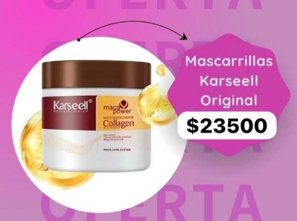 Producto - CL10561 MÁSCARA REPARADORA KARSELL PARA EL CABELLO ORIGINAL