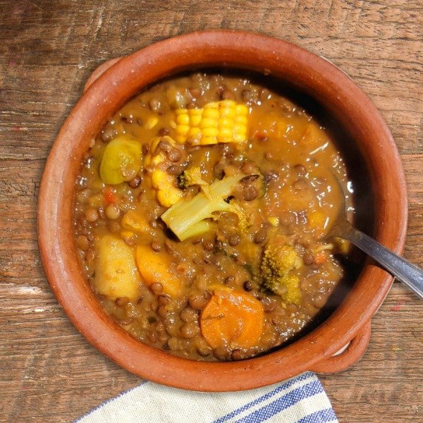 Producto - Guiso de lentejas vegetariano