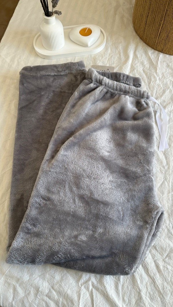 Producto - PANT PIJAMA gris - polar soft - 3
