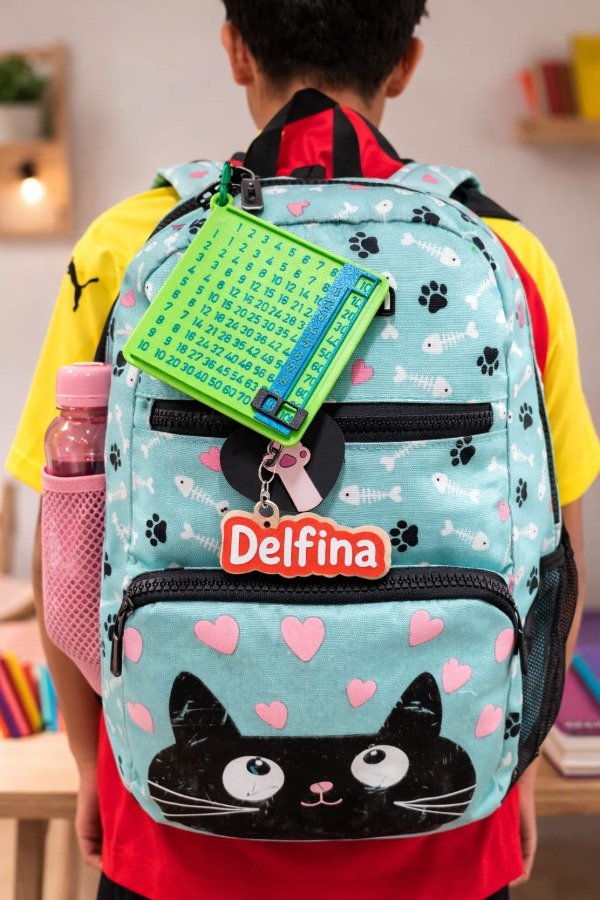 Producto - Tabla Pitagórica Didáctica Deslizante Llavero Educativo